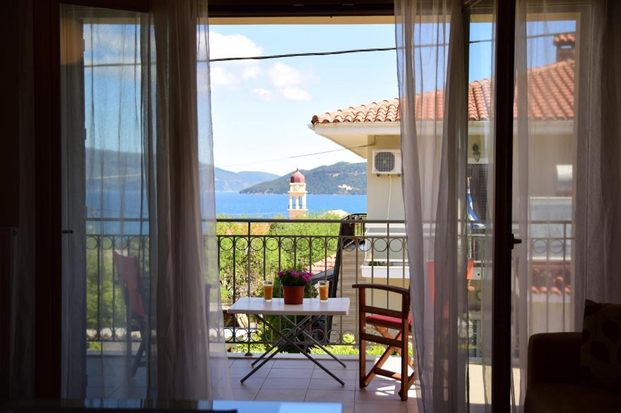 Angelos Apartments Karavomylos Dış mekan fotoğraf